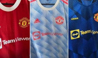 Novo design da camisa do Manchester United exposto